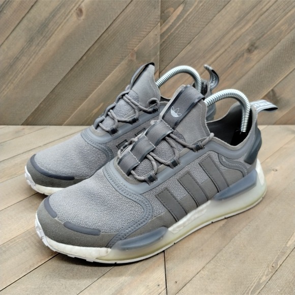 Adidas NMD R1 V3 Athletic Sneakers Womens Size 8 Grey Athleisure Fashion  Shoes